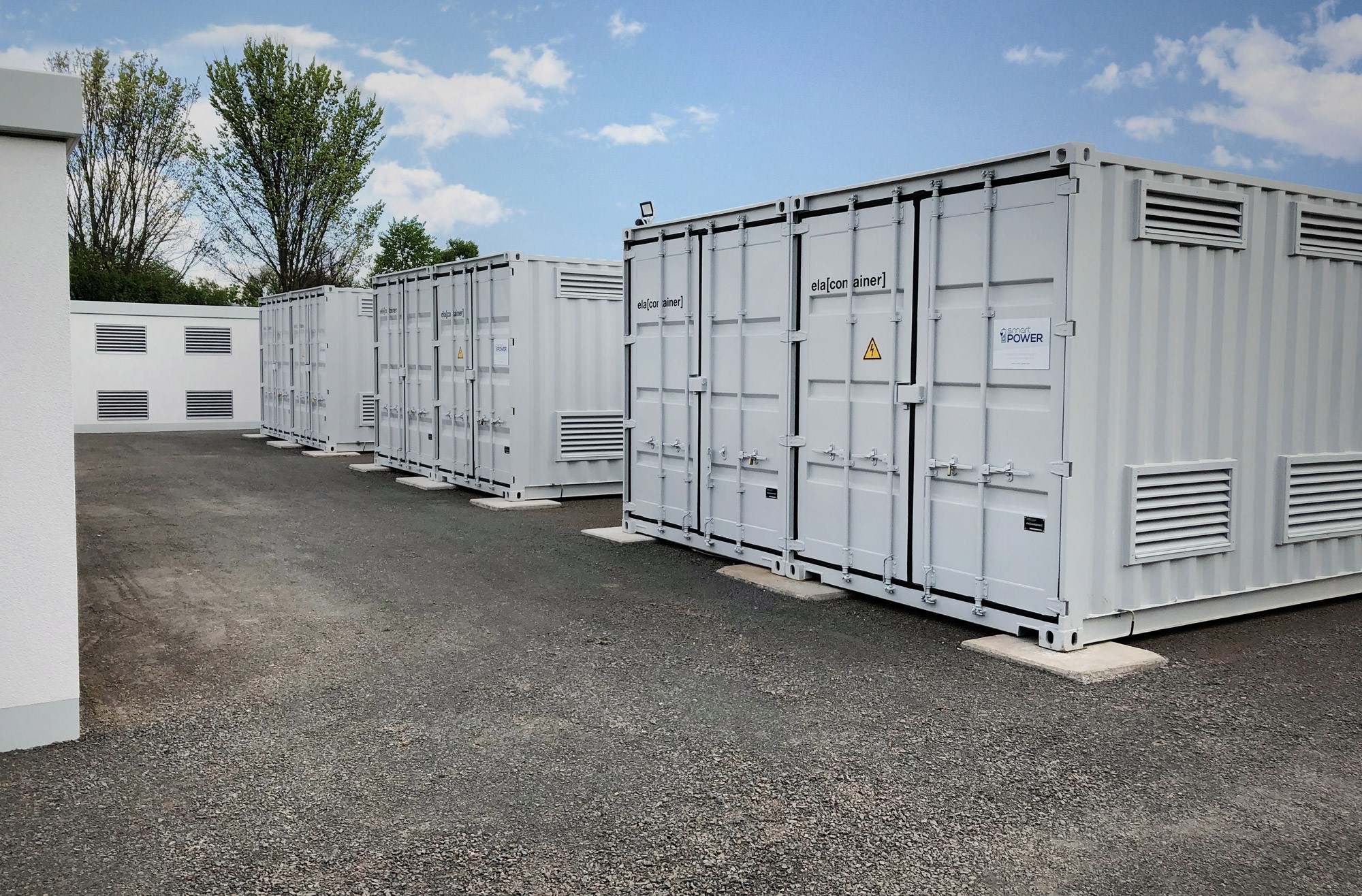 Batteriespeichercontainer Beispielbild